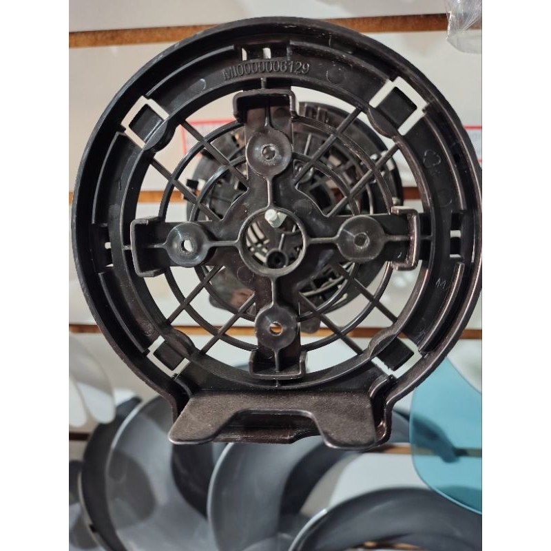 Placa da Grade Traseira Ventilador Mondial Preta 30/40cm
