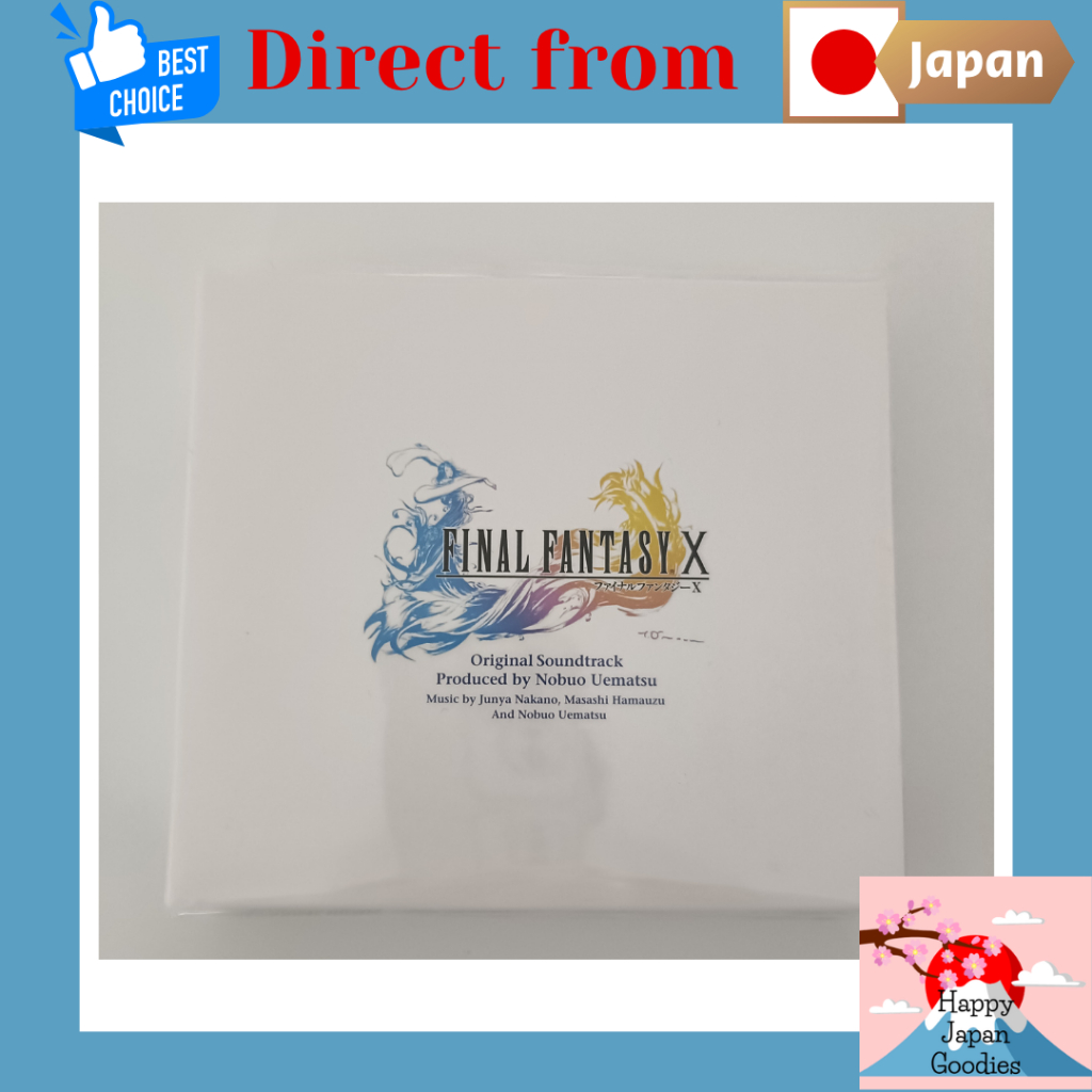 Trilha Sonora Original FINAL FANTASY X (Conjunto Oficial De 4 Cds) [Direto Do Japão]