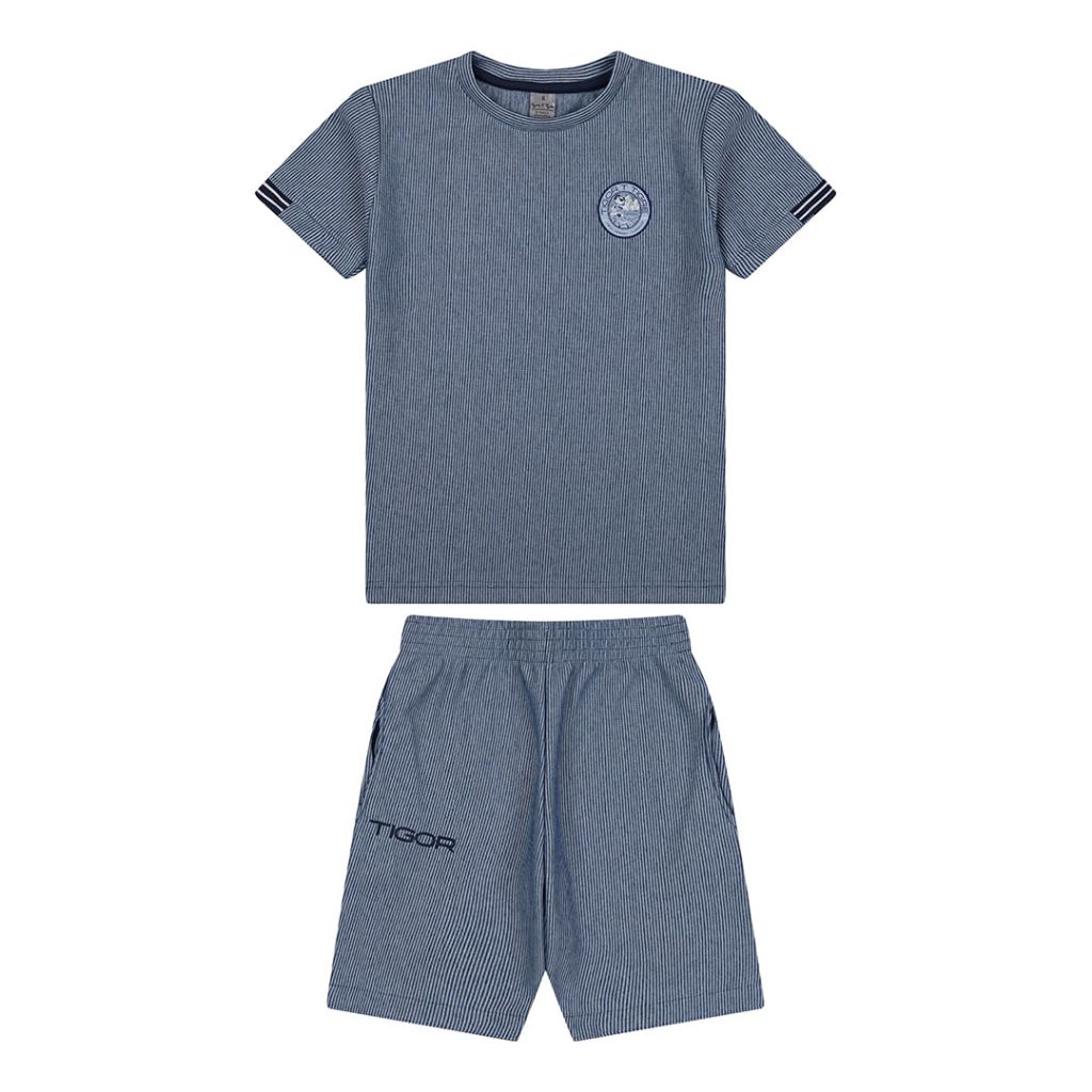 Conjunto Curto Infantil Masculino Tigor T. Tigre Ref: 11501231-66577
