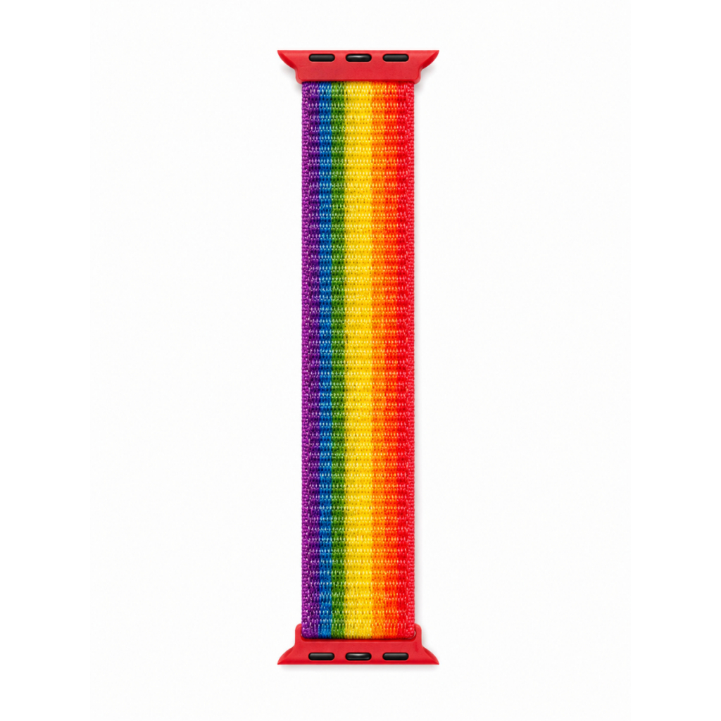 Pulseira Nylon Para Smartwatch 38/40mm Colorida Ajustável