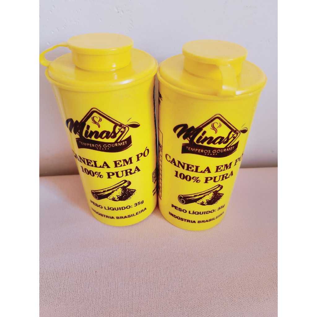 Kit 2 Canela em Pó 35g cada | Canela Pura Natural para Café, Chá e Receitas