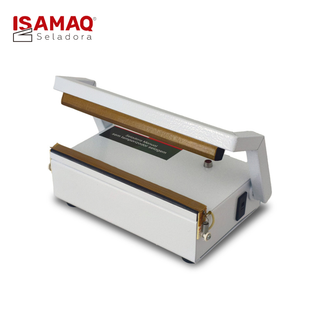 Seladora de Embalagens Sacos Plásticos Manual de 20cm 110/220v Isamaq Bivolt