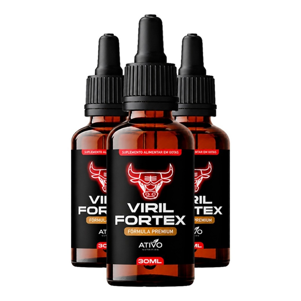 Viril Fortex GOTAS 3 frascos - Envio rápido
