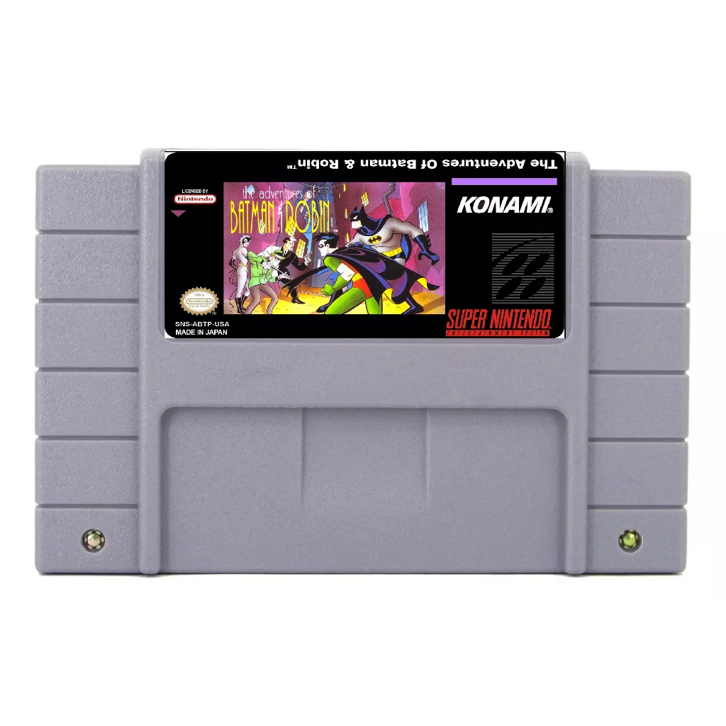 The Adventures Of Batman And Robin Super Nintendo Snes