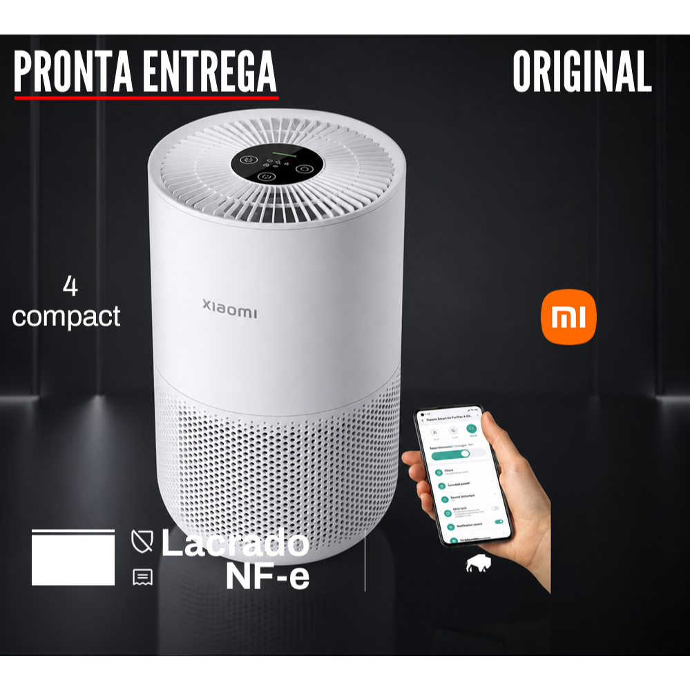 Purificador ar inteligente Xiaomi 4 Compact 360