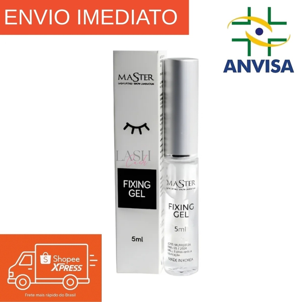 Cola Fixing Gel Master Fixador 5 ml / 8 ml Profissional iniciante