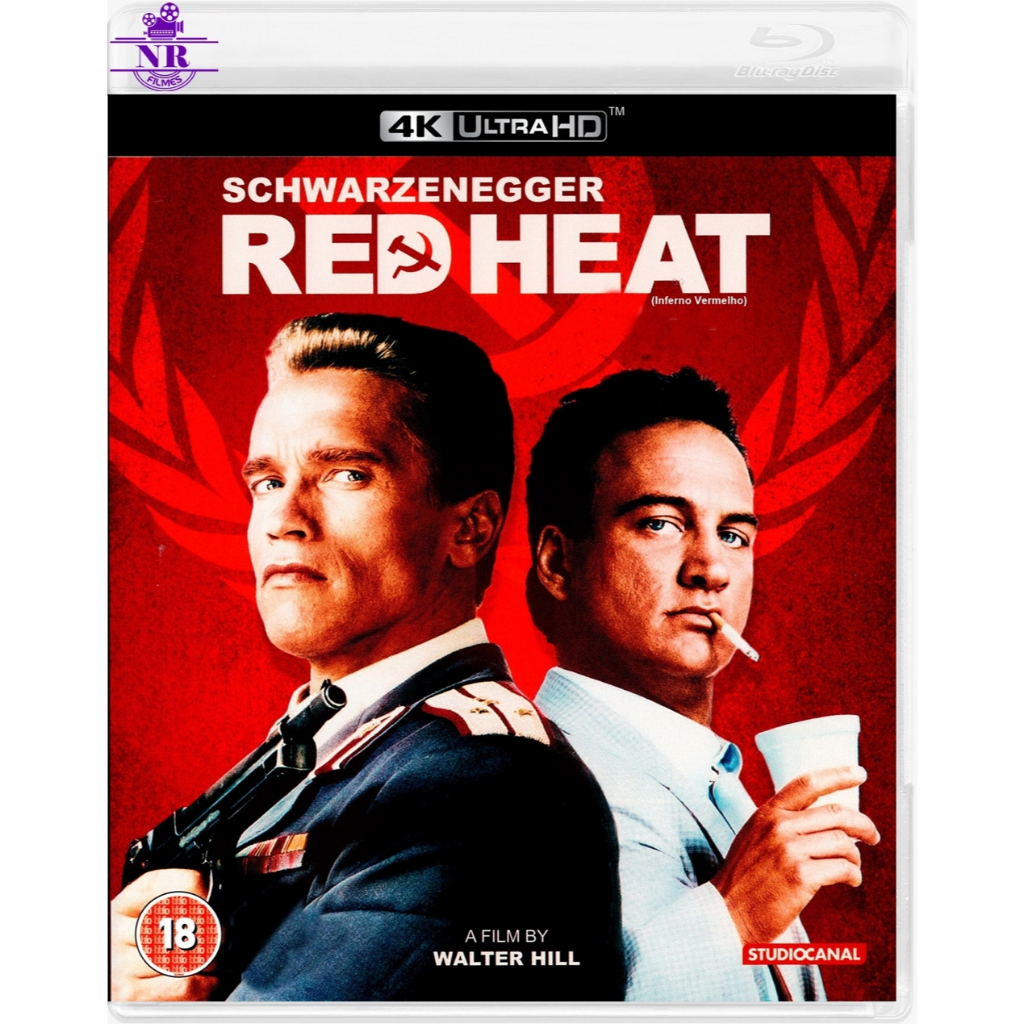 Inferno Vermelho (1988) Blu Ray 4K UHD Dublado Legendado