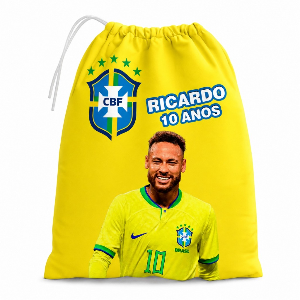 Kit 10, 20, 30 e 40 Sacolinhas Surpresa Copa do Mundo 2026 | Nome + Idade | Alta Qualidade