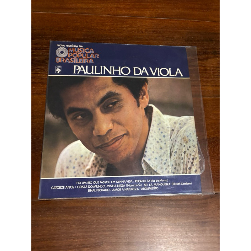 Lp Paulinho da Viola - Nova História da Música Popular Brasileira (1976) 10 polegadas