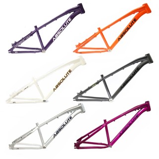 Quadro 26 Absolute Brutus Pro Tamanho 13 Aluminio 6061 Gancheira Horizontal Freeride Grau Dirty Jump