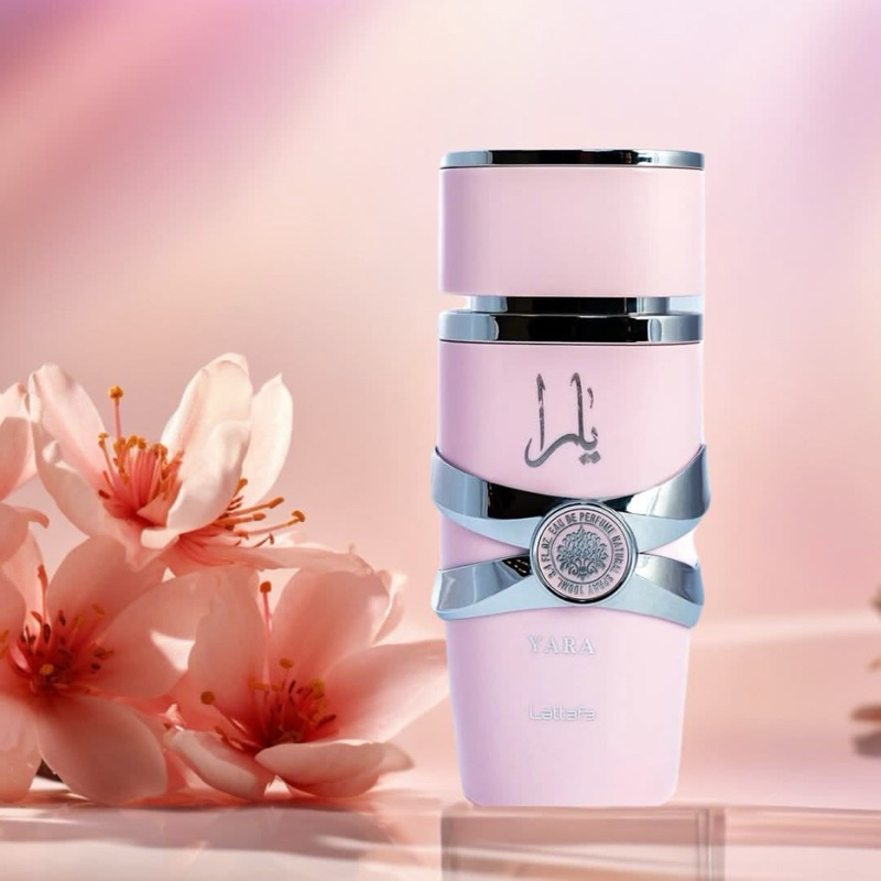 Perfume Árabe Yara Lattafa Original Feminino Eau De Parfum 100ml Rosa Importado Pronta Entrega Doce Marcante