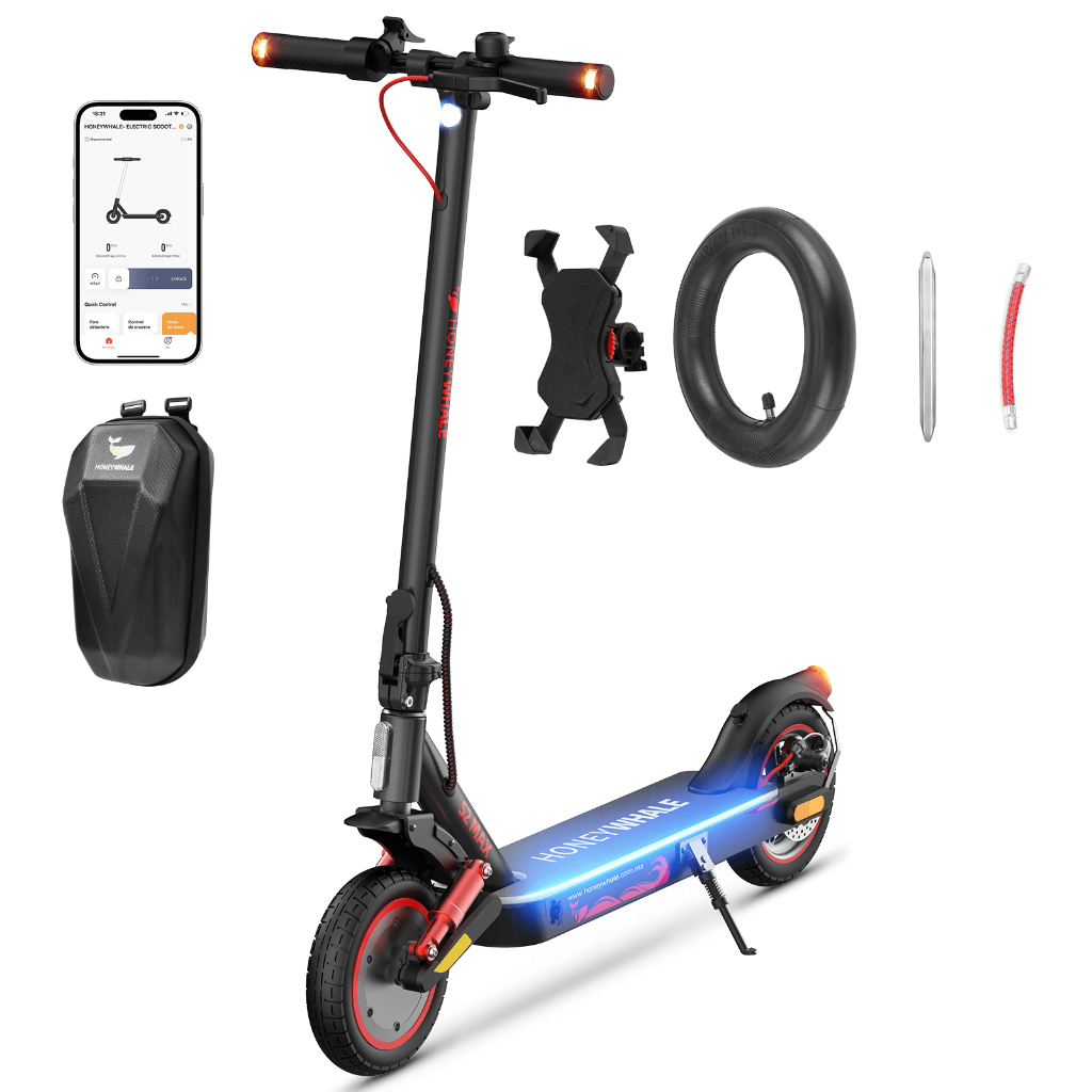 500W HONEYWHALE S2 MAX Patinete Elétrico Scooter 32KM/H