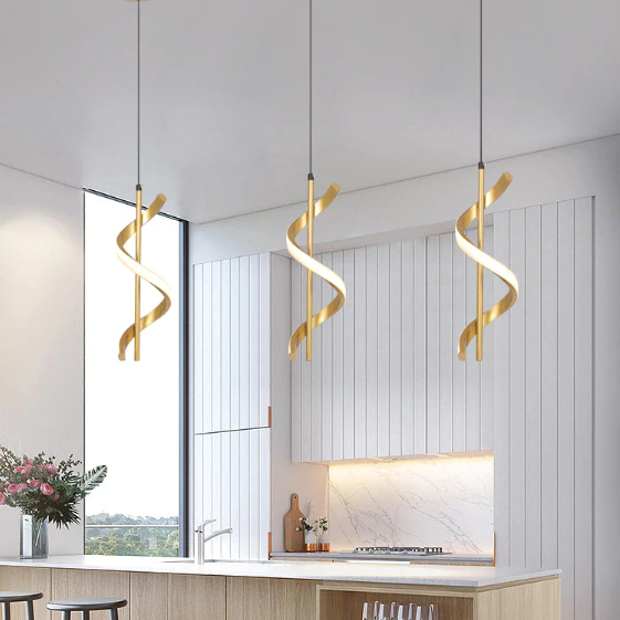 3 Cores Luminária De Teto Pendente Led Moderna Lustre para Corredor Sala Quarto Cozinha