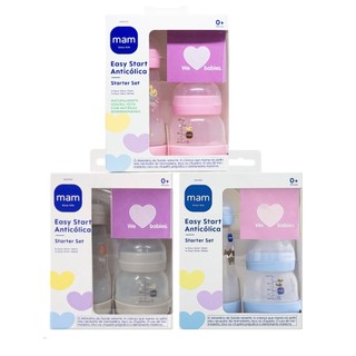 Kit 2un Mamadeira MAM START Anticólica 130ml e 260ml