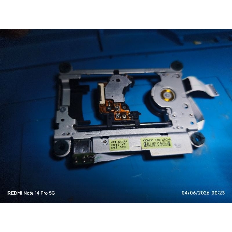 Unidade óptica KHM-430CAA completa (com trilho e motor)