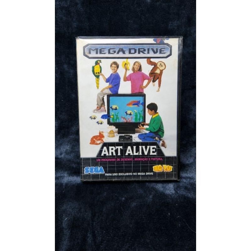 Art Alive Mega Drive Tec Toy Original