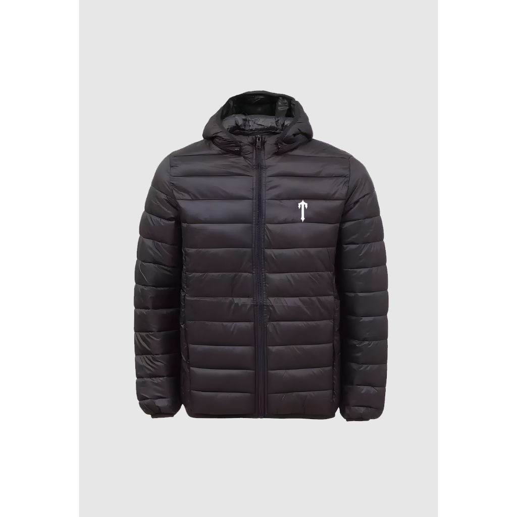 Jaqueta Bobojaco Puffer Trapstar Streetwear Casaco Confortável Gorro Removível