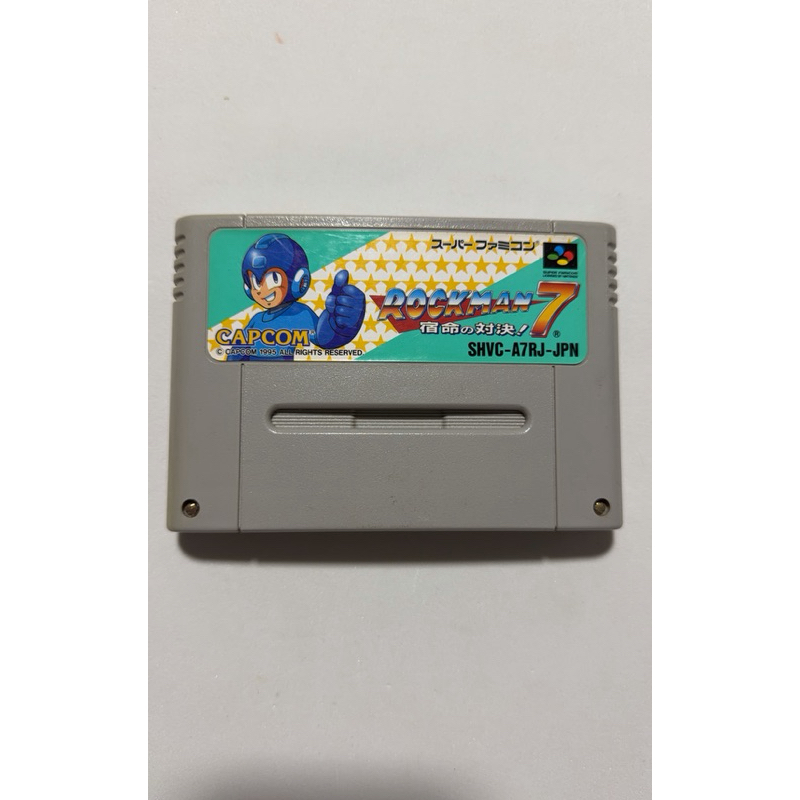 Rockman 7 Mega Man 7 Original Super Famicom 0400