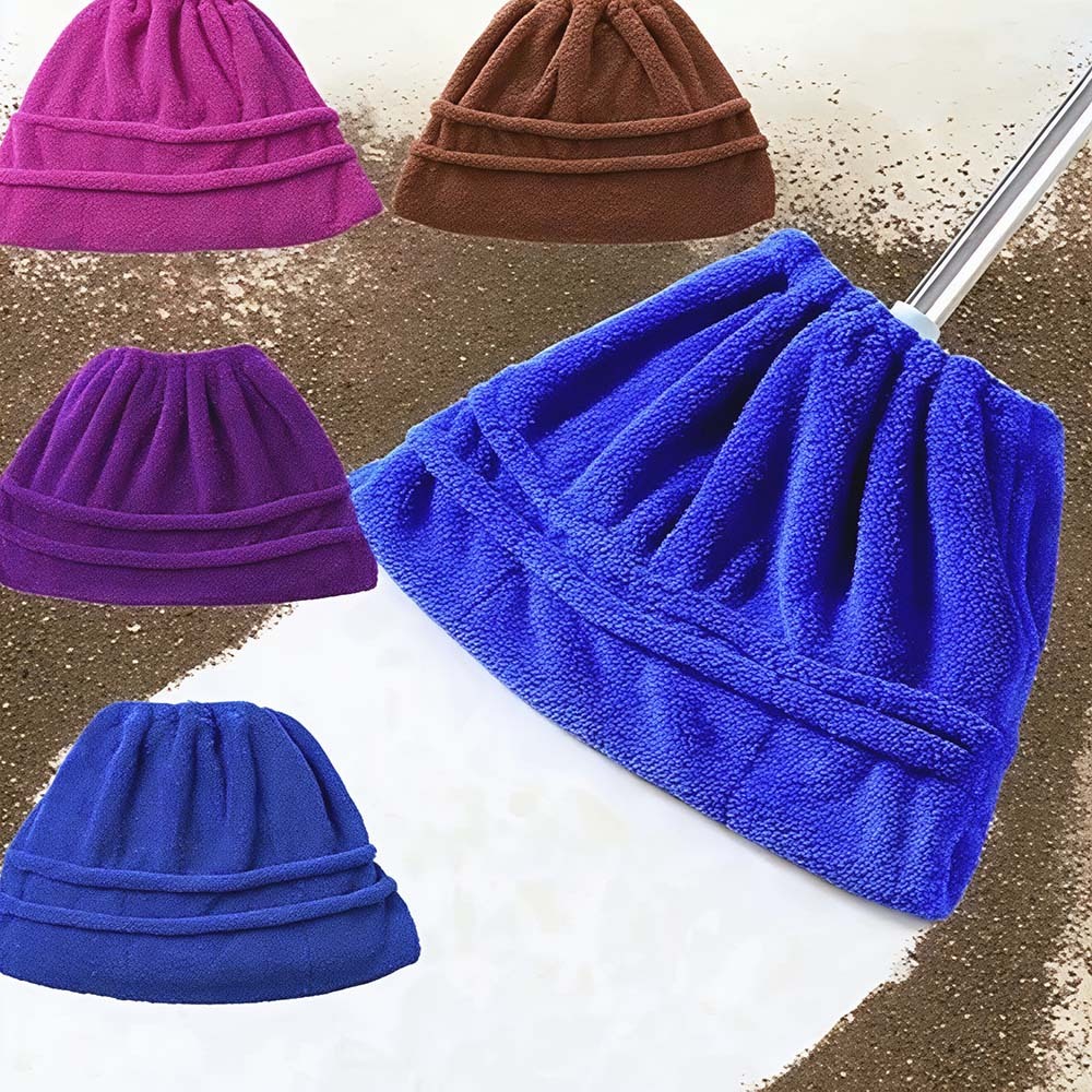 1/2/3 Peças Capa Microfibra chão Reutilizável para Rodo e Vassoura Limpeza Cozinha/Móveis Cantos de Paredes
