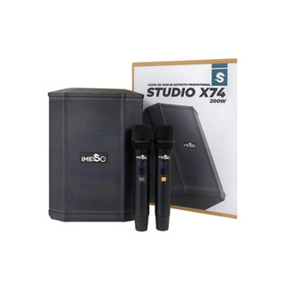 Caixa de Som Bluetooth Imenso X74 200W Potência Preta