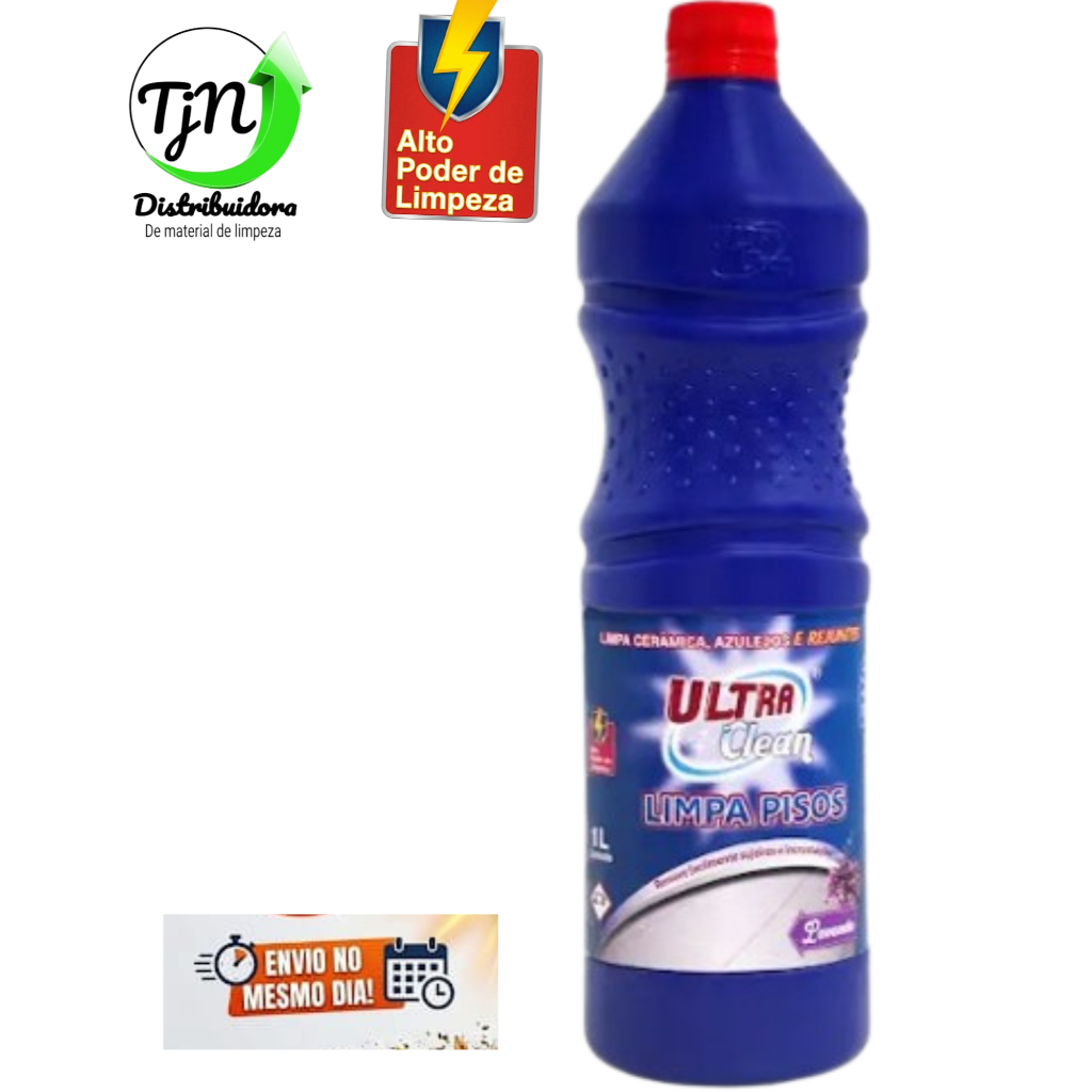 Limpa Piso Ultra Clean 1L Concentrado tira FERRUGEM, TIRA LODO E LIMO LIMPA PISO