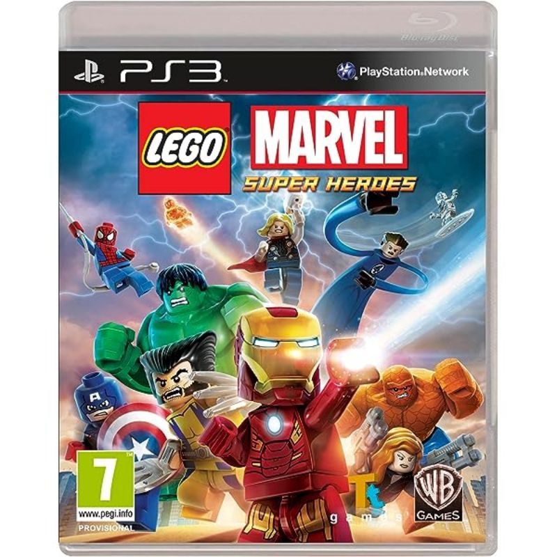 Lego Marvel Super Heroes, Mídia Física Original para Ps3, pronta entrega