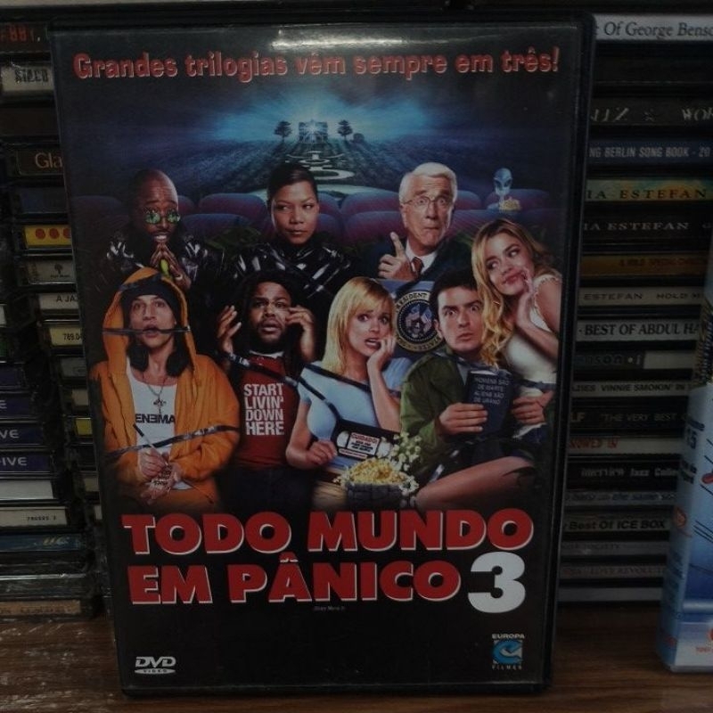 dvd todo mundo em Pânico 3