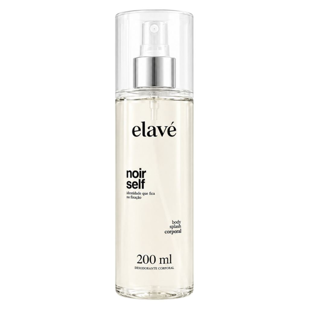 Body Splash Elavé Noir Self Desodorante Colônia Corporal 200ml — Inspirado YSL Myself