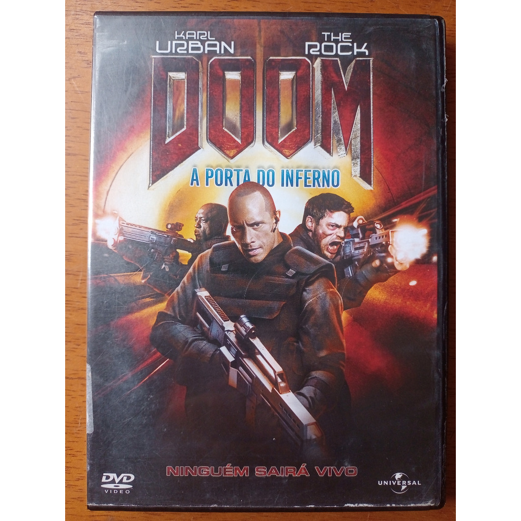 DVD Original Doom - A Porta do Inferno | Ficção Científica | Terror | Coleção