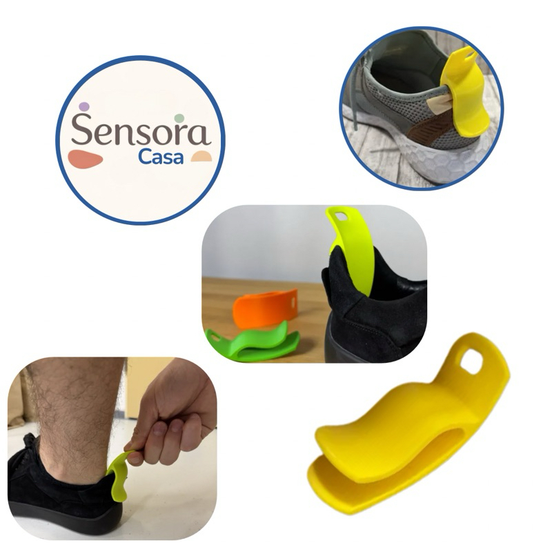 Calçadeira de Sapatos Tênis Compacta de Viagem | Sensora Casa