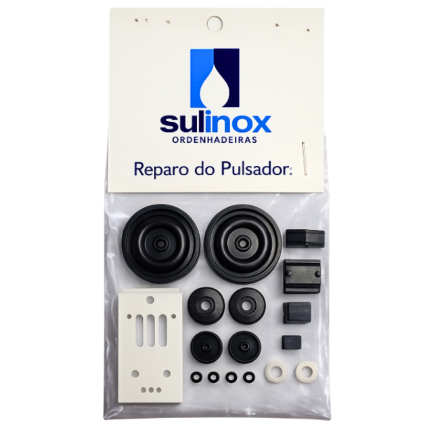 Kit Reparo Pulsador Batedor Ordenha Sulinox Peça Reposição Ordenhadeira