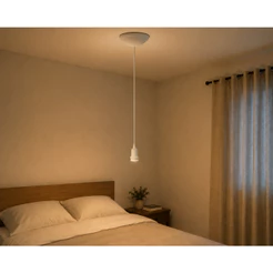 Luminária Pendente Decorativo Instalação Retrô Soquete E27 Coluna 110/220v