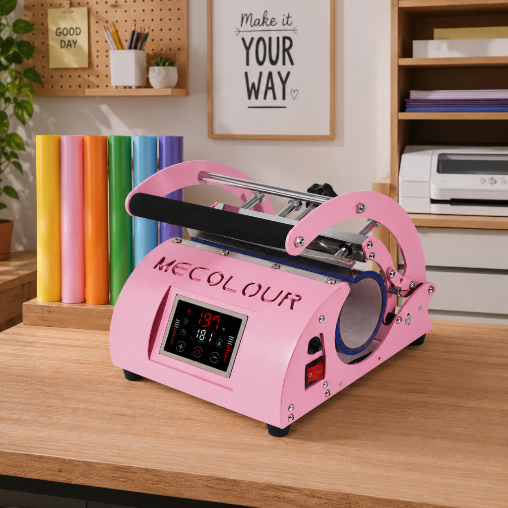 Prensa Térmica Canecas 11 A20oz Copo Sublimação 110v/220v Rosa Azul Prensa Térmica Sublimação Caneca