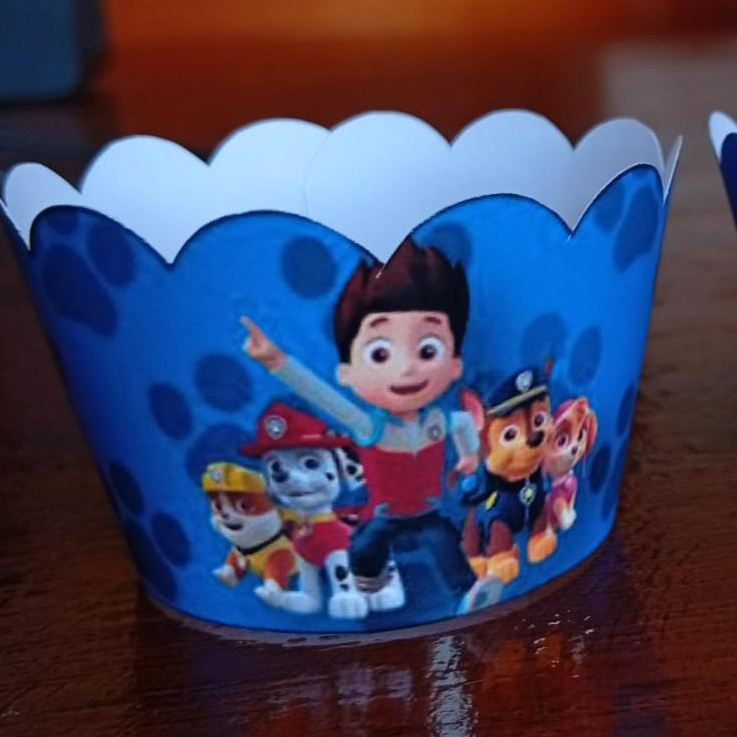 FORMINHAS PARA CUPCAKE TRADICIONAL -  PERSONALIZADO VÁRIOS TEMAS/ ANIVERSÁRIO INFANTIL/ LEMBRANCINHAS INFANTIL