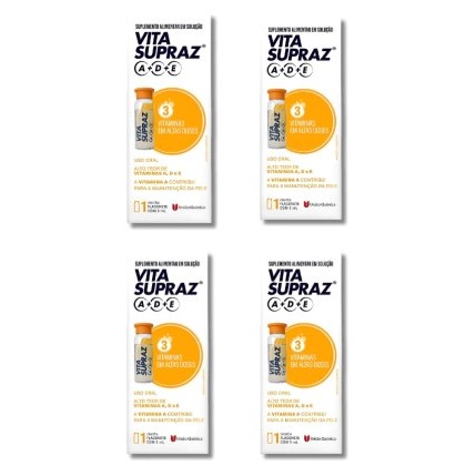 KIT POLIVITAMINICO VITA SUPRAZ A+D+E FLACONETE DE 3ML  CADA