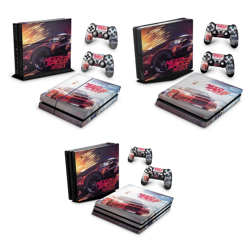 Skin Anti-Rage para PS4 FAT, SLIM ou PRO - 257 - Skin Playstation 4