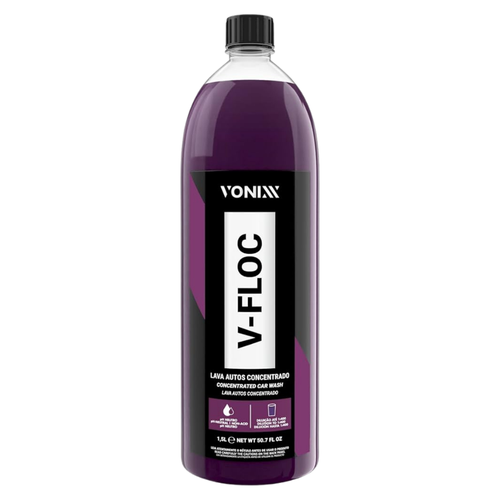 Shampoo Automotivo Neutro Concentrado V Floc Vonixx 1,5l
