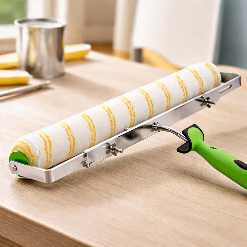 Suporte e Rolo Garfo Duplo Profissional Ajustável 36 a 46cm Cabo Ergonômico Condor