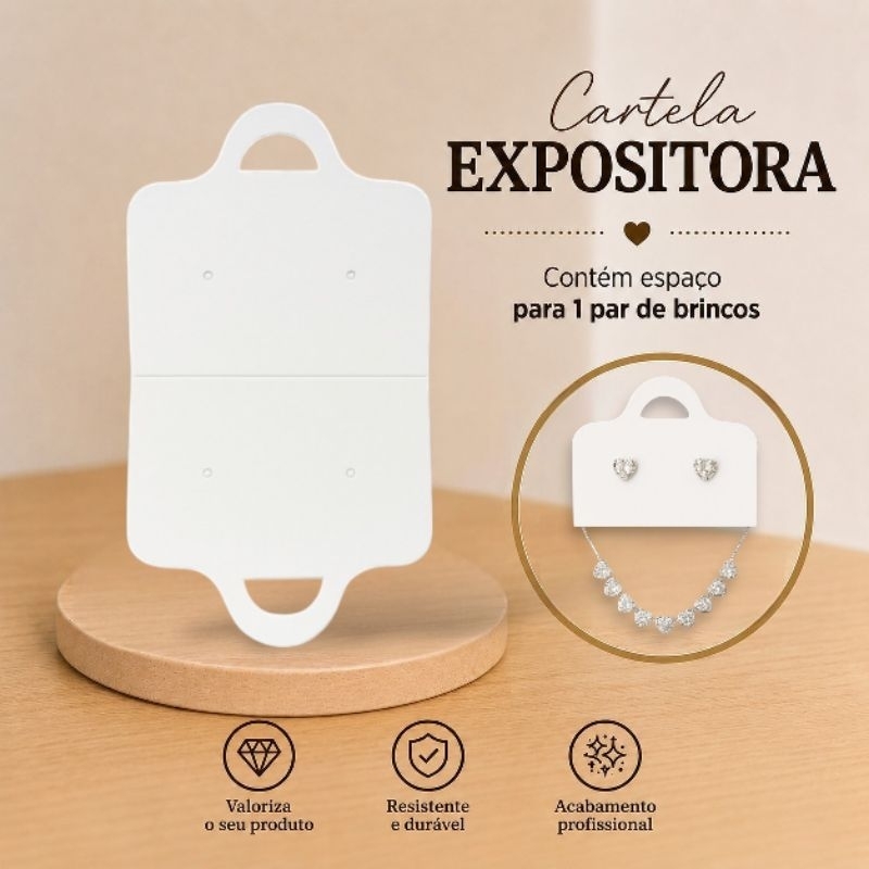 3000 CARTELAS TAG FIRULA PARA BRINCOS, PULSEIRAS, COLAR, BIJUTERIAS E KITS CONJUNTO – PAPEL DUPLEX