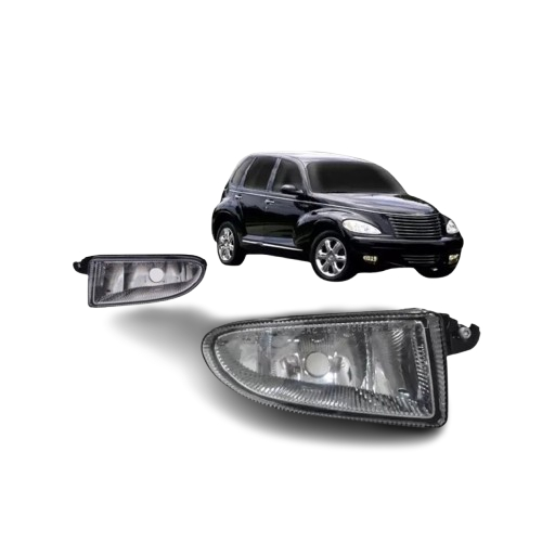 Par de Farol Auxiliar Milha Chrysler Pt Cruiser Marca: Tyc  Ano: 2000 Até 2006  Cód:  19-5654-01-9B/19/5653-01-9B