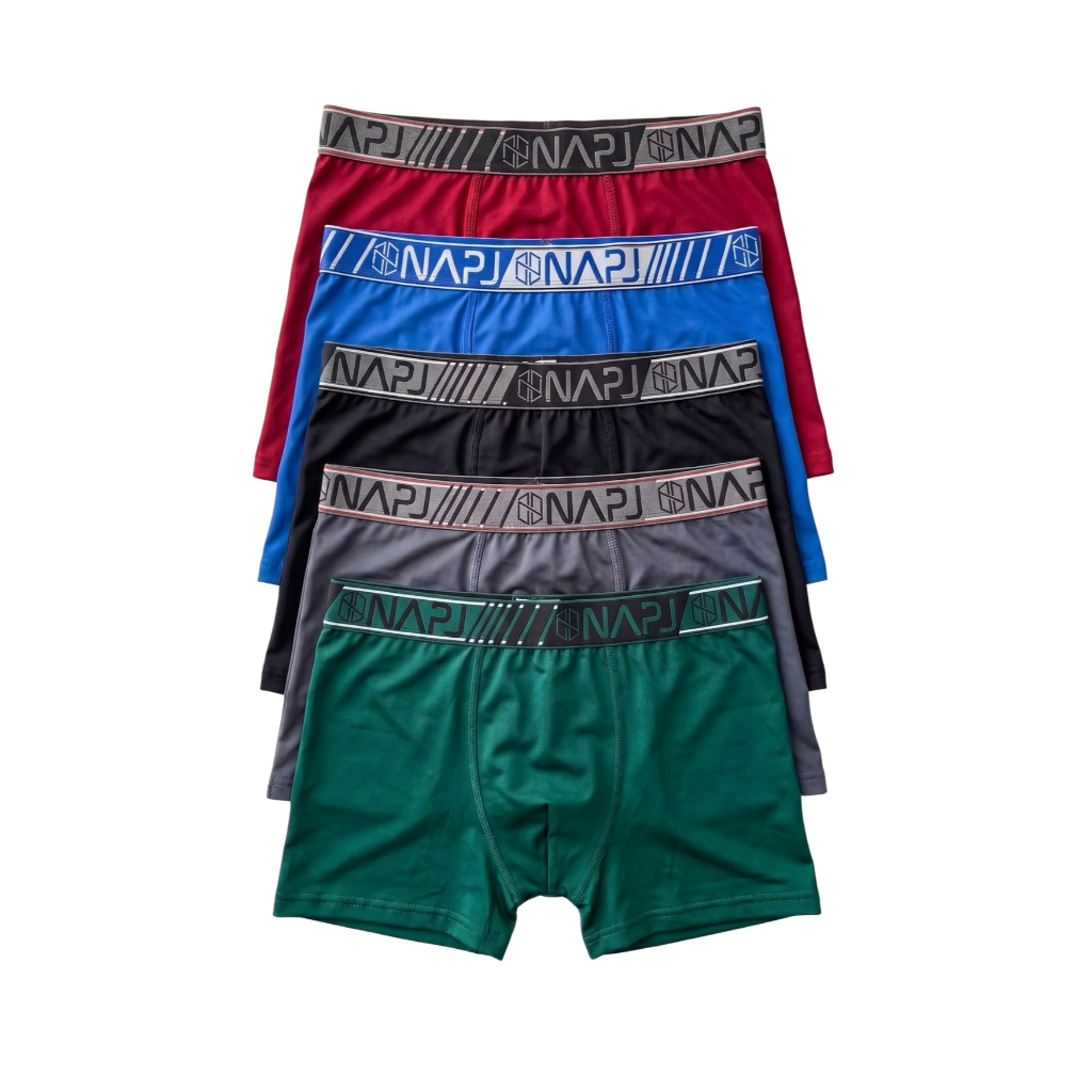 Kit 10 Cuecas Masculinas Boxer Microfibra Premium Adulto cuecas para o dia a dia Confortável