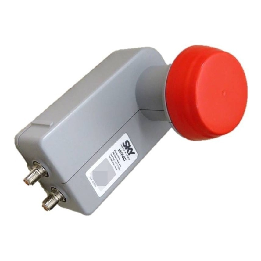 Lnb Duplo Faixa Larga Sky Para Antenas Chapa Parabolica KU  60, 75, 90