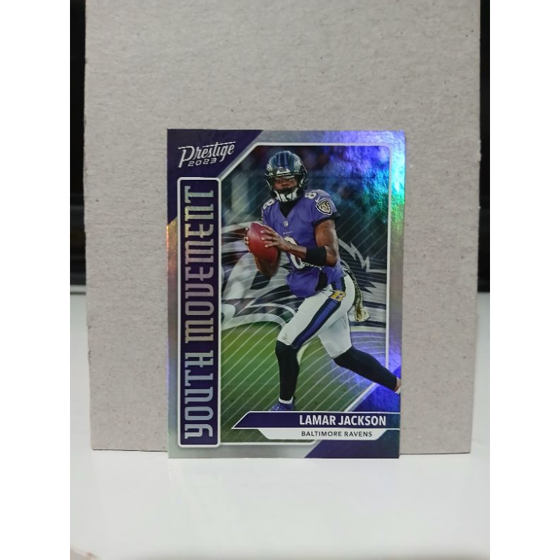 Lamar Jackson Youth Movement 2023 Panini Prestige | Baltimore Ravens | NFL Card