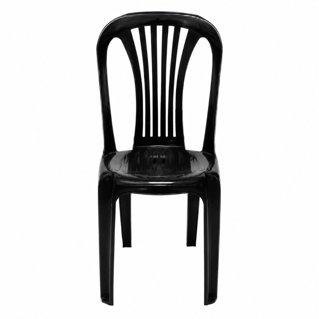 Cadeira Plastica Bistro Branca Reforçada 152kg Roobust