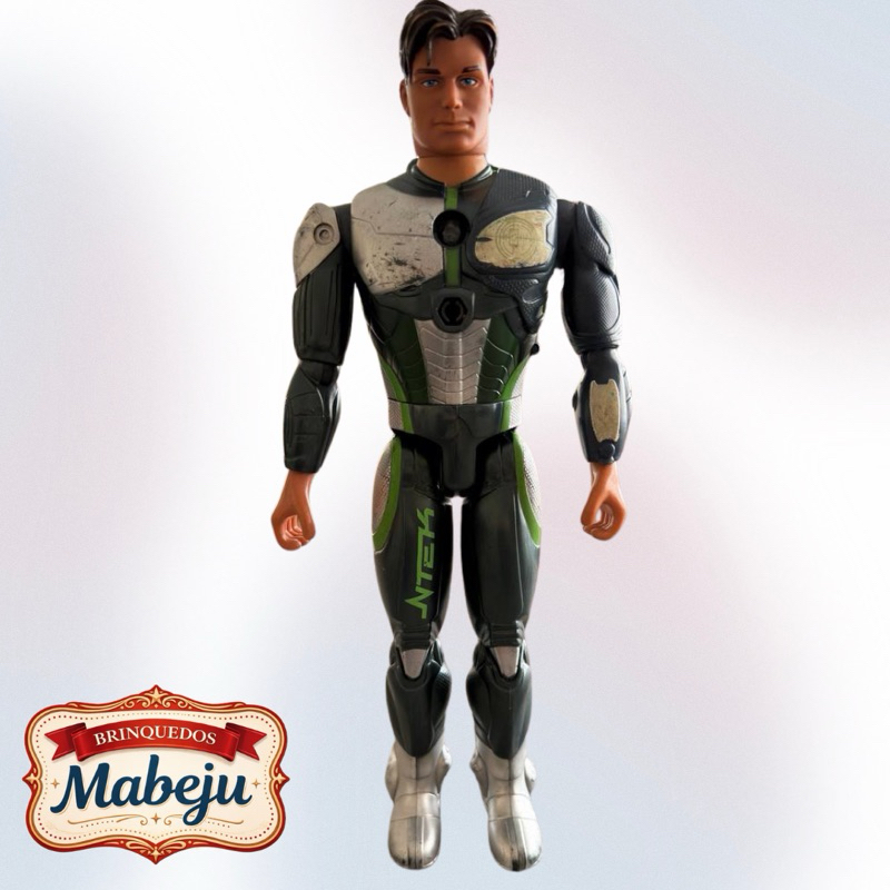 Boneco original Max steel n-tek não funciona