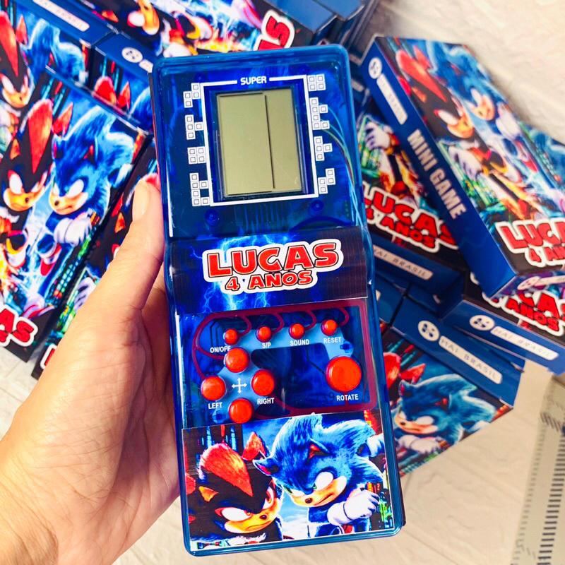 ADESIVO PERSONALIZADO PARA MINI GAME RETRO
