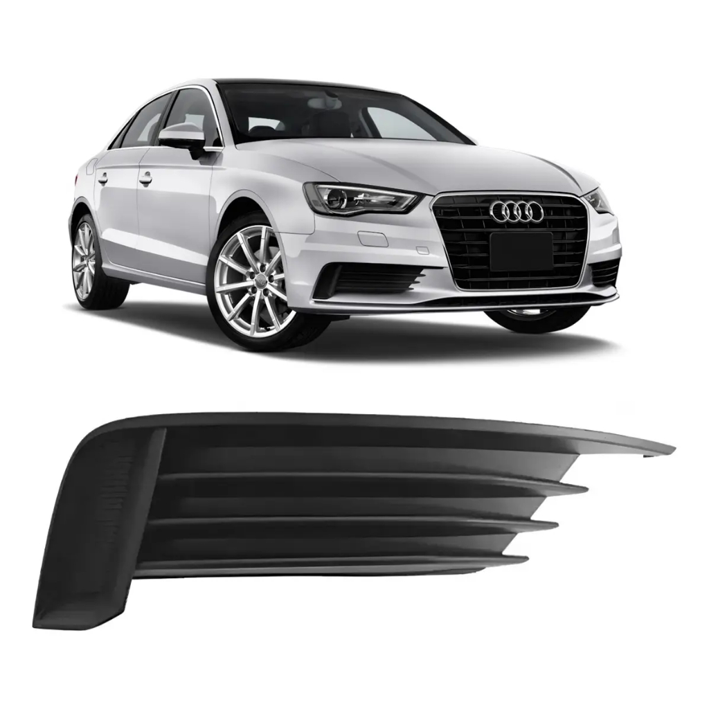 Grade Moldura Farol Milha Dianteiro Audi A3 Sedan 2014 2015 2016 Direito Passageiro 8V5807682