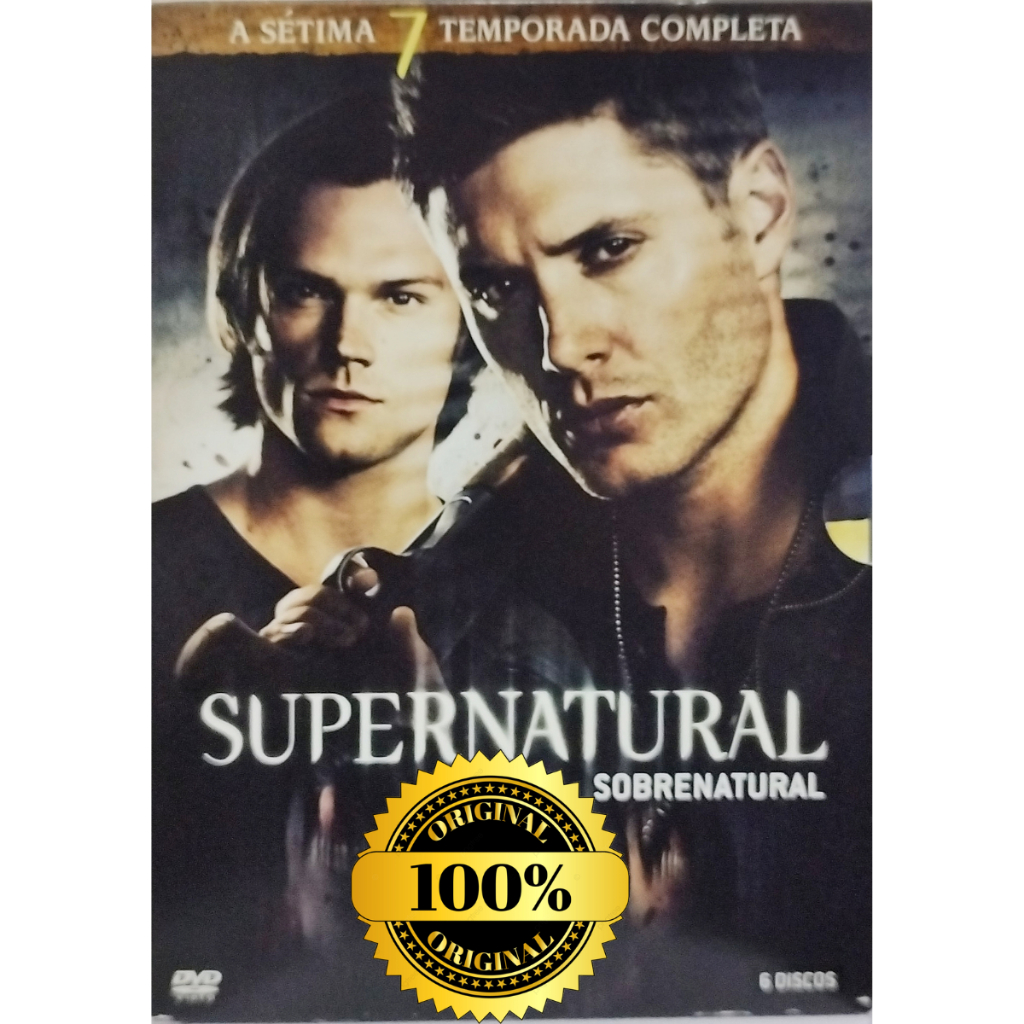 Box DVD - Supernatural 7ª Temporada – mergulha os irmãos Winchester em uma das fases mais intensas da série.