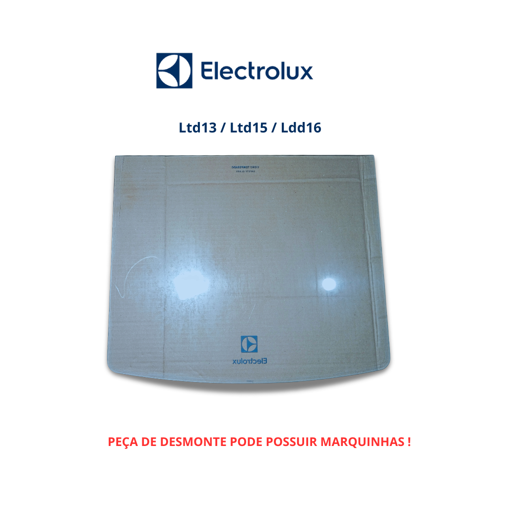 Vidro Tampa Da Maquina Electrolux Ltd13 Ltd15 Ldd16 - 63000611