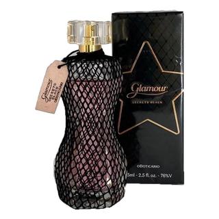 Glamour Secrets Black Intense Desodorante Colônia 75Ml 52752  Eleva o mistério e sensualidade de Glamour Secrets Black a